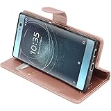 sony xperia xa2 ultra amazon PRODUCTO : Funda cartera de cuero PU, alta calidad, compuesta por una carcasa de silicona TPU y una solapa lateral mantenida por una lengüeta magnética.