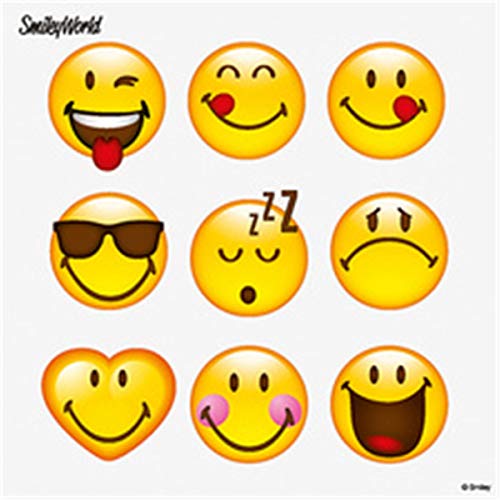 Preisvergleich Produktbild PAPSTAR Motivservietten ´Happy Smiley´, 330 x 330 mm 87000