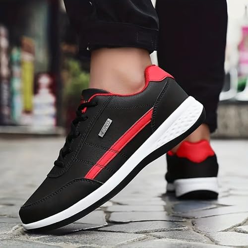 Image of Cruiser Mens Comfort & Style with Soft Cushioned Insole | Lightweight Comfort Classic Canvas Sneakers for Everyday Wear | Trendy Lace-Up Design for Casual Outfits (2629)