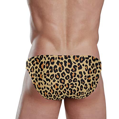 Men's Sexy Bikini Swimsuit Swimwear Quick Dry Print Briefs4