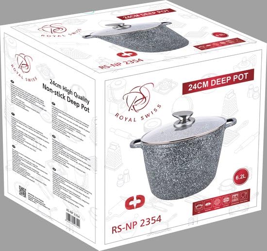 Val op met een Uniek Royal Swiss® - Set Lot 33-delige - Pannenset