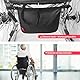 Rollstuhl Tasche für Diskret Katheterbeutel,Urinbeutel Tasche für Rollator,Zeitbeständiger Katheterbeutel Cover für Bett & Rollstuhl,Universell Mit Schlauchabdeckung