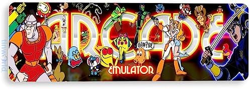 Tinworld Tin Sign: Arcade Emulator Shop Game Room Metal Decor Marquee Retro Console A218 image 4