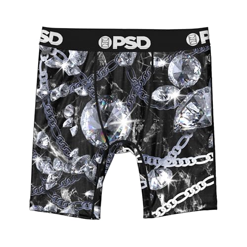 Image of PSD Youth Boys' Wealth Drip Boxer Brief 3-Pack, Multi, L