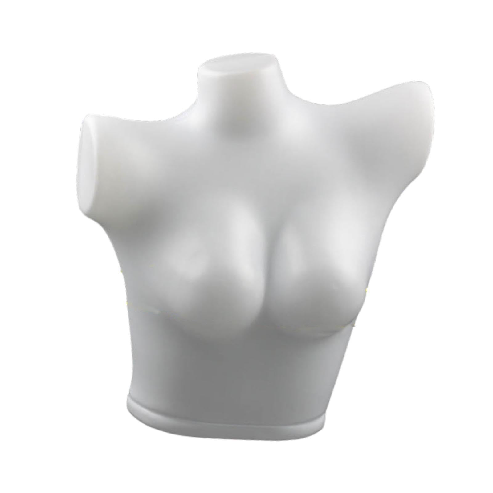 Freistehender weiblicher Schaufensterpuppen Torso, ideal als Fotorequisite, verbessert die Warenpräsentation von BHs und Oberteilen im Einzelhandel.
