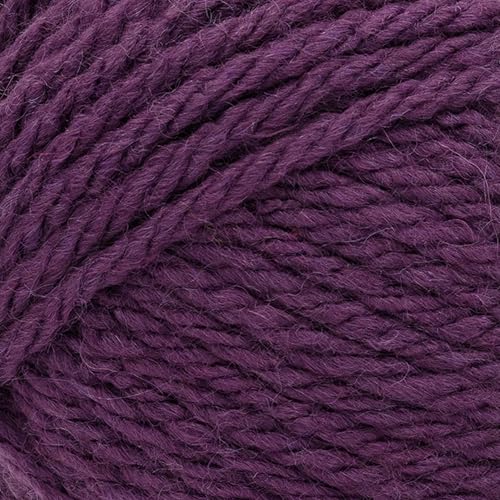 Image of Lion Brand Yarn, Hue + Me Chunky Yarn for Crocheting, Knitting, and Crafts, Aubergine, 3 Pack