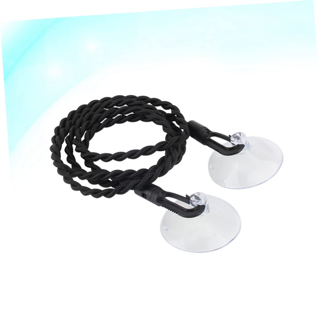 Cabilock Outdoor Travel Clothesline Portable Elastic Clothesline with Slip Suction Cups for Easy Drying for Camping and Outdoor Use for Versatile Hanging