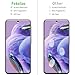 Pokolan 2 Pack Screen Protector for Samsung Galaxy A36 5G [6.7 inch] + 2 Pack Camera Lens Protector, 9H Hardness, Bubble Free, Case Friendly