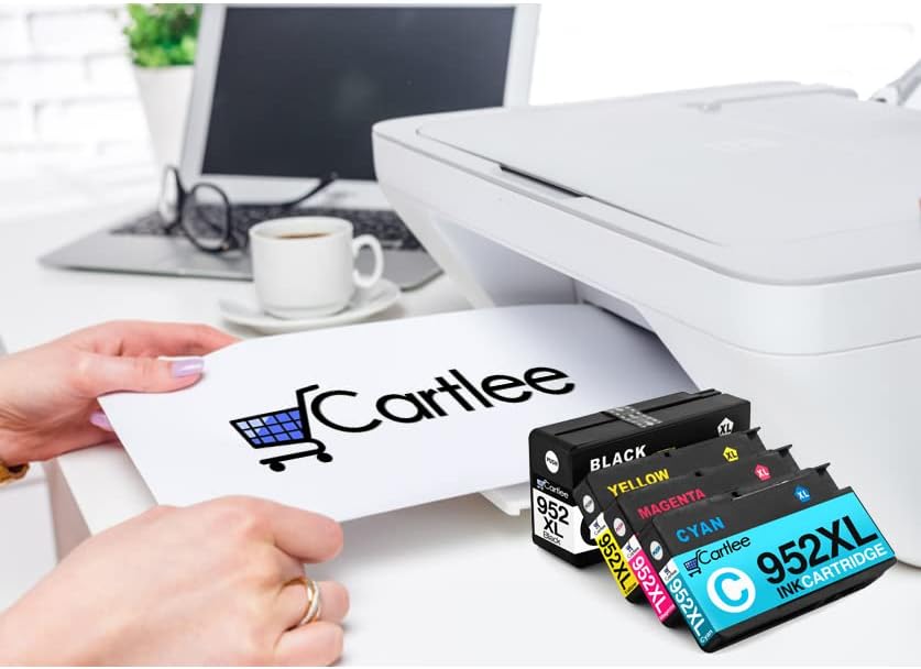 Miniatura 7 de Cartlee Cartuchos de tinta compatibles de repuesto para cartuchos de tinta HP 952xl paquete combinado para cartuchos de tinta HP 952 Paquete