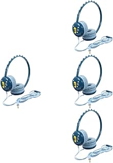 UKCOCO 4Pcs Usando Um Fone De Ouvido Com Fio Fones De Ouvido Com Fio Sobre A Orelha Fones De Ouvido Fones De Ouvido Fones De Ouvido Menina Com Trigo Fone De Ouvido Abs