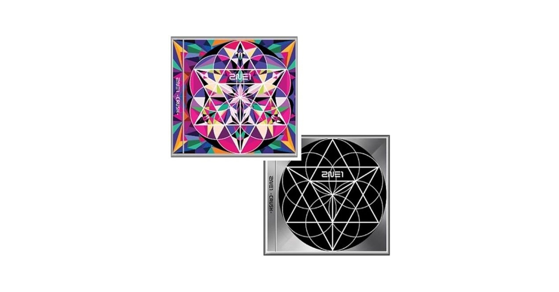 2NE1 - 2NE1 [CRUSH] 2nd Album Random Ver. CD+Photobook+