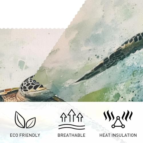 Sets de table tortue de mer antidérapants pour éviter les rayures et taches