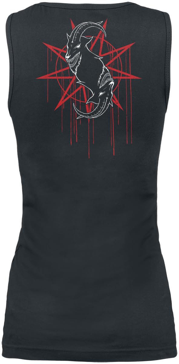 Slipknot Rotting Goat Femme Top Noir 100% Coton Regular/Coupe Standard