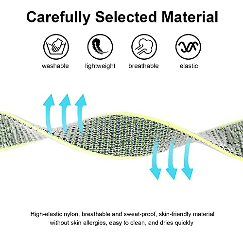 Image of Bracelet for AirTag Kids,Protective Cover for Air Tag with Nylon Wristband | Adjustable for Air Tag Bracelet,Anti Lost GPS Trackers Case Elastic Watch Band for Toddlers Girls Boys Elders