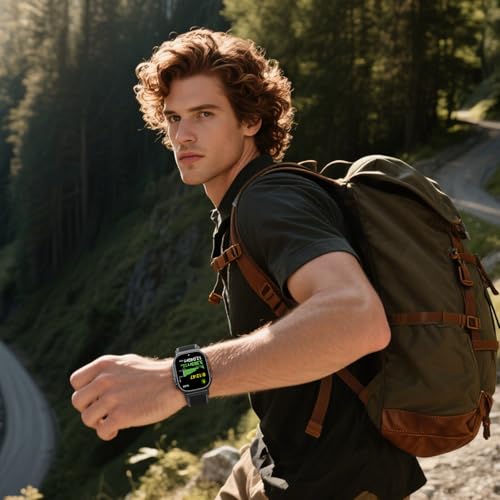 Image of Trail Loop Nylon Band Compatible with Apple Watch Ultra 3 /2 Bands 49mm 46mm 45mm 44mm 42mm, Sport Replacement iWatch Wrist Strap for SE Series 11 10 9 8 7 6 5 4 Men Women