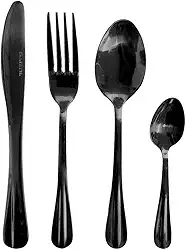 FAQUEIRO 24 PCS ACO INOX LAGUNA BLACK