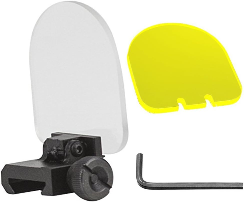 Scope Optic 3mm Thick Foldable Sight Lens Protector for Aim Sports Rifle Airsoft Tactical Scope Red Dot