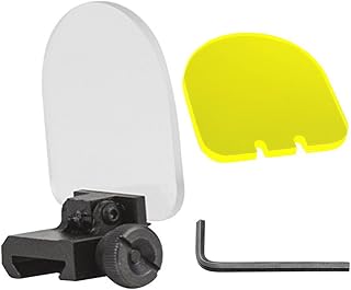 Scope Optic 3mm Thick Scope Foldable Sight Lens Protector for Aim Sports Rifle Airsoft Tactical Scope Red Dot - HooGou