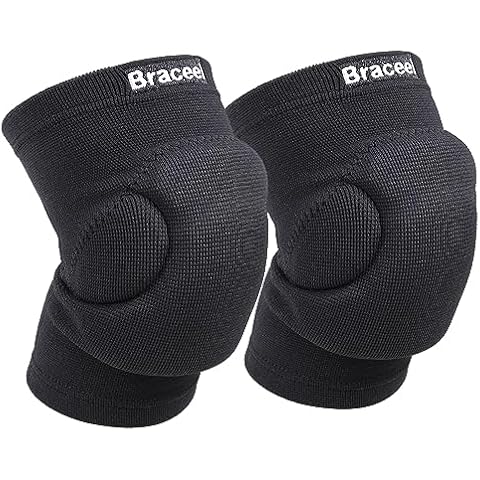 Braceel Volleyball Knee Pads Volleyball Gear Large Knee Pads for Women & Men, Youth, Girls & Boys Cover