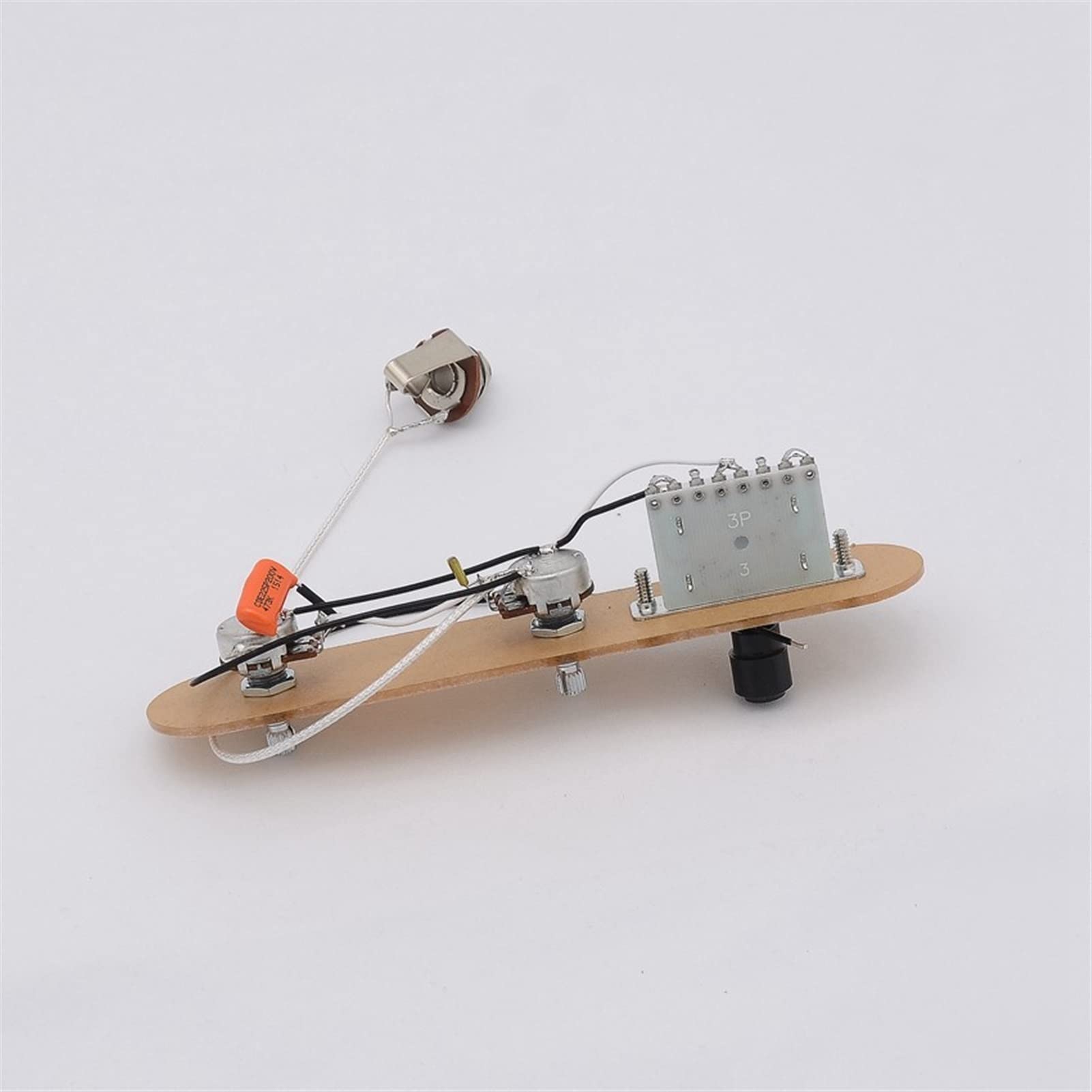 Harnais De Câblage De Guitare Électrique (pots 2x250K + Convertisseur 3 Voies + Sortie) Avec Plaques De Contrôle Pour TL faisceaux câbles guitare