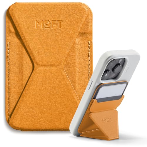MOFT Magnetic Wallet Stand for iPhone MagSafe – Orange