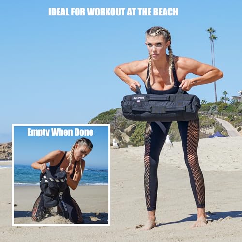 Elite Sports Workout Sandbag for Versatile, Intensive Core Muscles Fitness, Strength Training with Strategic Handle Placement - Image 5
