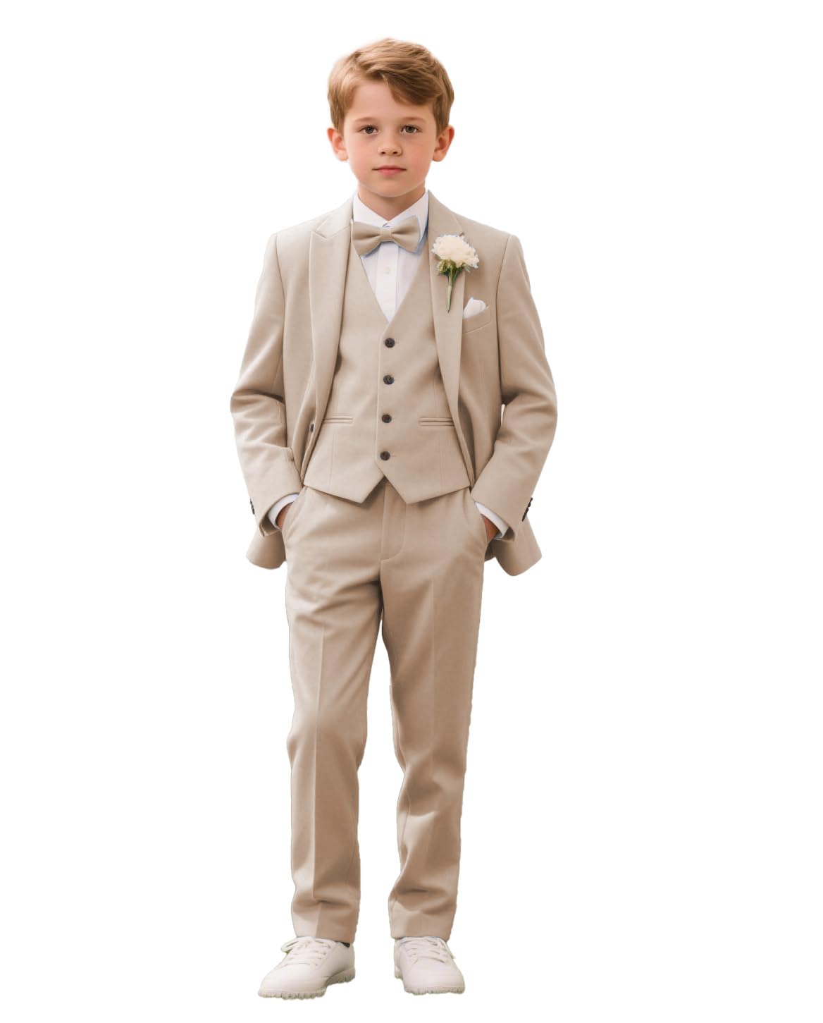 Jungenanzüge, formelle Seite, Jungen, 3-teilig, für Hochzeit, Abschlussball, Dresswear 3–16 Jahre