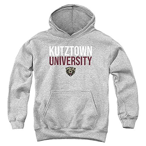 Kutztown University Official Stacked Youth Kids Boy/Girls Pull-Over Hoodie Sweatshirt