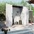 Aoxun 64 Cu.Ft Outdoor Storage Shed with Floor, Waterproof Horizontal Resin Cabinet for Garage Storage, Pool Storage, Bike Shed, Garden Shed