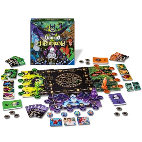 Ravensburger - Villanos Disney | Juego De Mesa para Toda La Familia | para Niños De Más De 7 Años | 2-4 Jugadores | Juegos De Mesa Niños | Regalos Originales