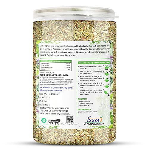 Image of BRALCON Herbal Tea Combo Pack - Hibiscus Flower Tea, Butterfly Pea, Rose, Lemongrass - 400g (100g x 4) | Premium | Antioxidant