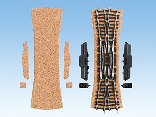 Preisvergleich Produktbild NOCH 50426 - Kork-Gleisbettung, Kreuzungsweiche