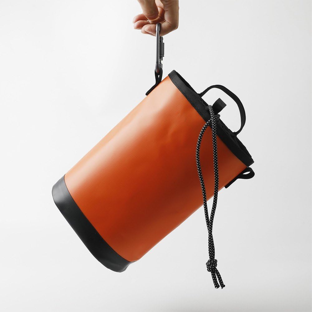 Bolsa para Cuerda De Escalada, Organizador De Equipo De Escalada, Bolsa De Almacenamiento De Cuerda con Cordón para Trabajos En Árboles, Arboricultura, Camping Y Senderismo.