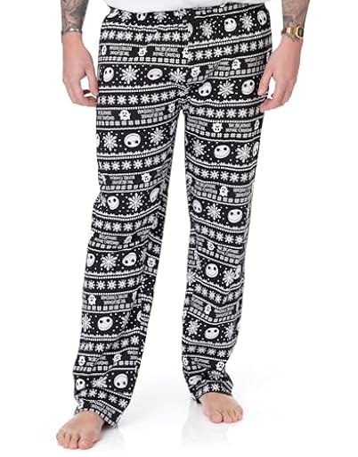Disney Pesadilla Antes de Navidad Pantalones Jack Skellington para Hombre Bottoms L | Ya disponible en tu tienda friki favorita! En mundofriki.es!