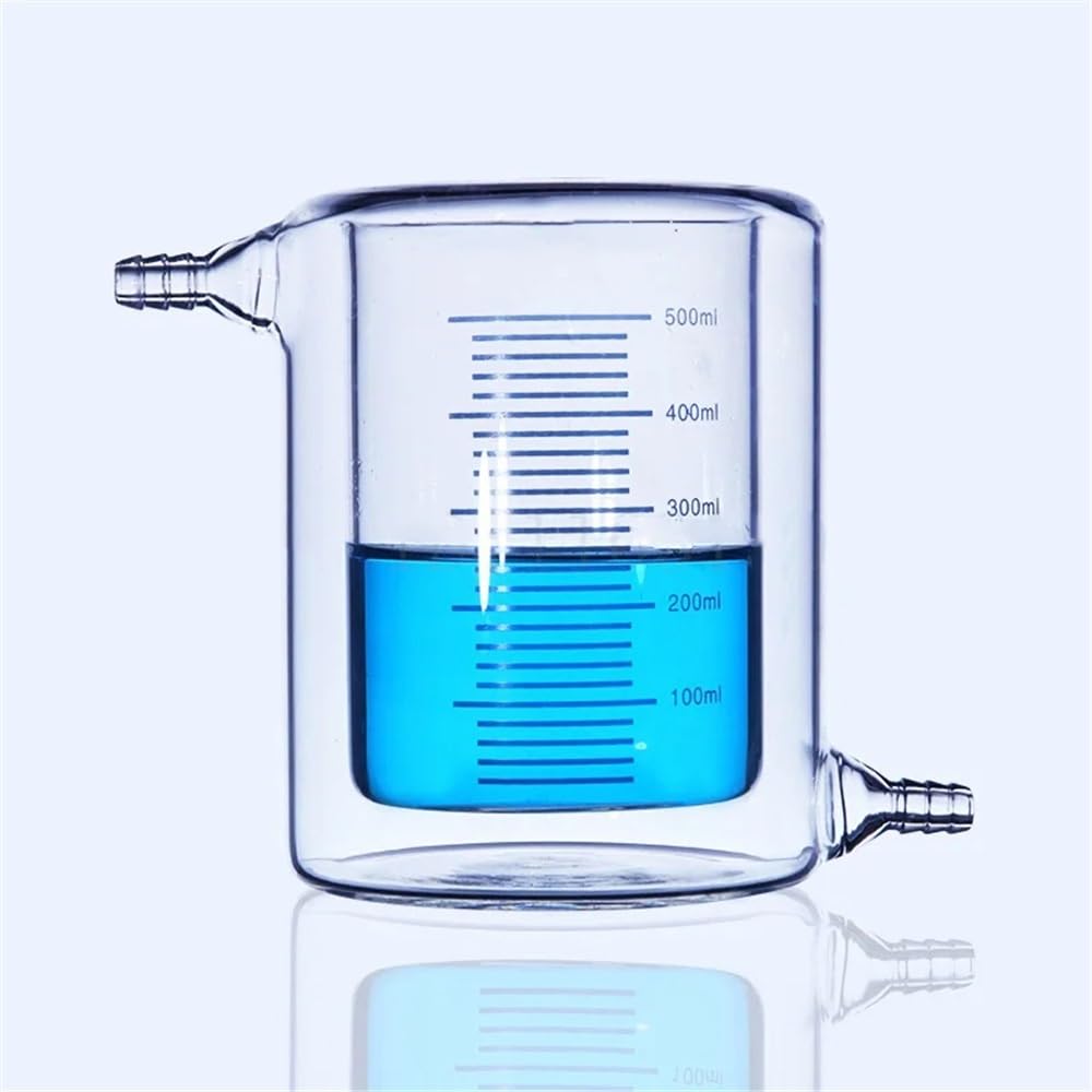 Vaso de precipitados vidrio borosilicato 50 ml a 1000 con revestimiento for experimentos laboratorio Equipamiento de laboratorio