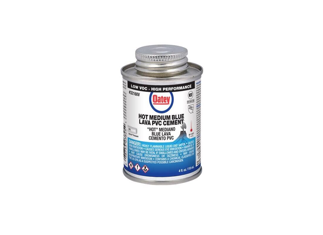 Cement PVC Blue 4OZ