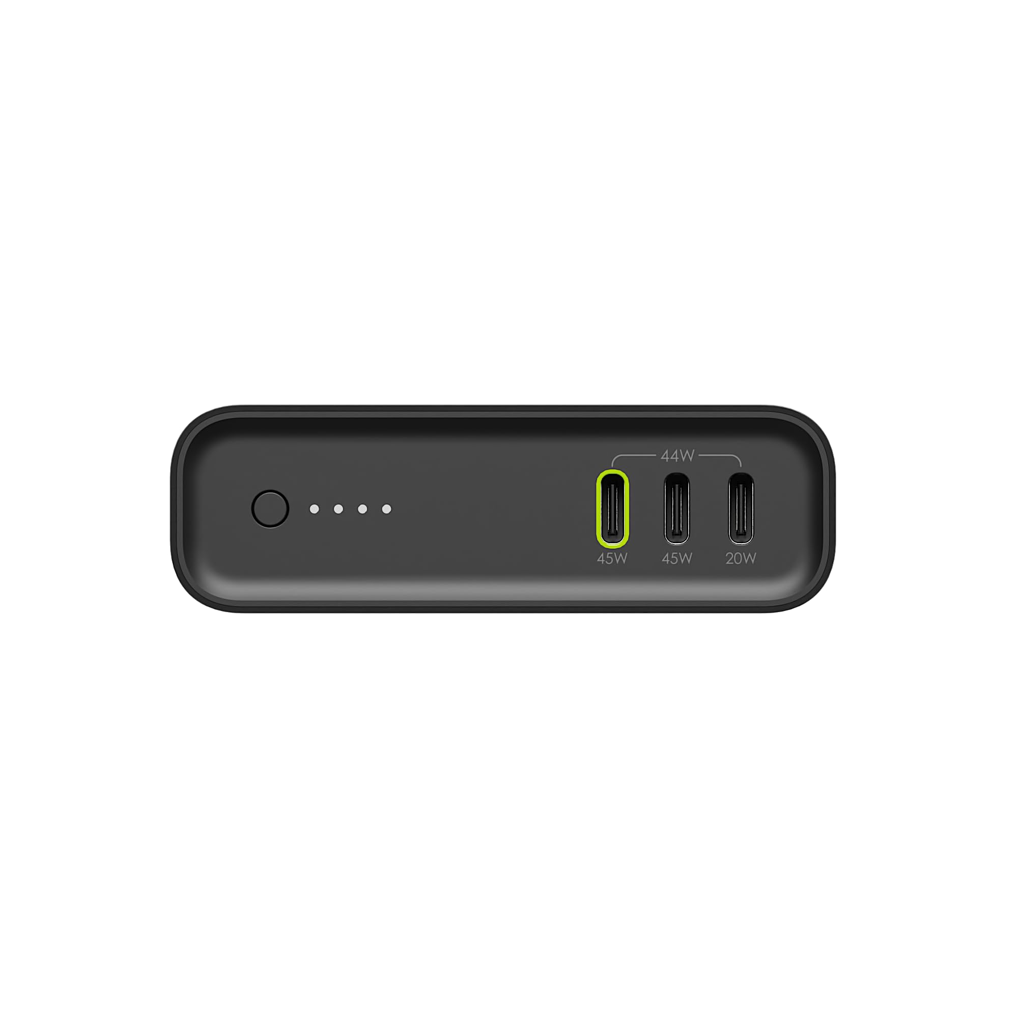 ZAGG Mophie Powerstation Pro 20K Batterie Portable 20 000 mAh avec 3 Ports USB-C, LED, Charge Rapide Triple Appareil, Design de Poche pour Smartphones, tablettes et Ordinateurs Portables (Noir)