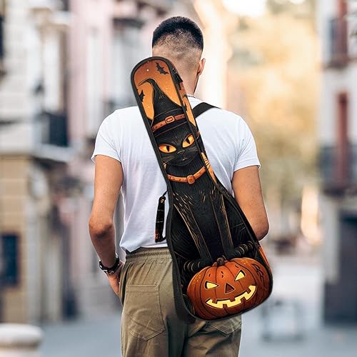 Waterproof Oxford Cloth Ukulele Bag Fairy with Bird and Flower Durable & Stylish Ukulele Case with Storage Halloween Cat - Les Beatles, Paul McCartney, John Lennon, RIngo Starr, George Harrison Waterproof Oxford Cloth Ukulele Bag Fairy with Bird and Flower Durable & Stylish Ukulele Case with Storage Halloween Cat – Image 6