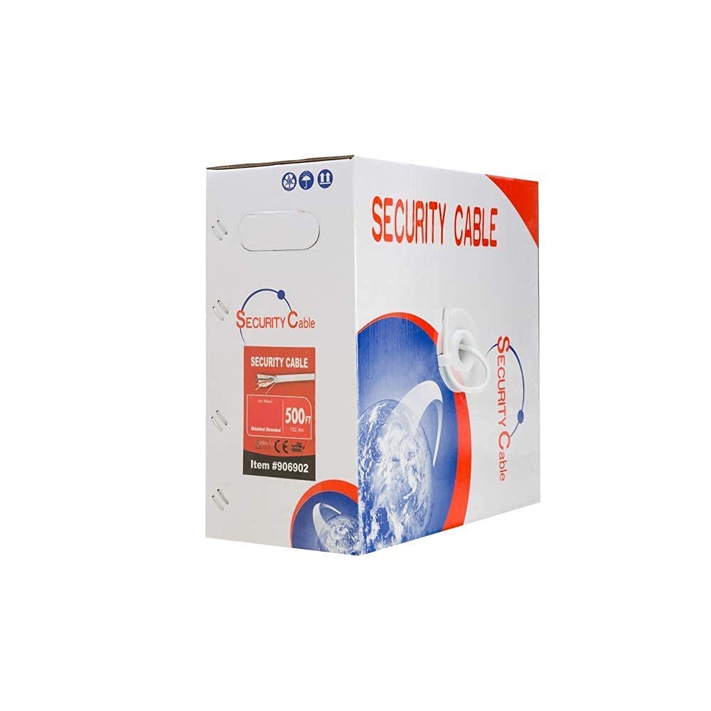 Flash Deals - 60% OFF Cables Direct Online, Bulk 18/4 Shielded Stranded Conductor Alarm Control Cable 500ft Fire/Security Burglar Station Wire Security (Shielded (FTP), 18/4, Stranded, 500ft) Weekly Top Sale Cables Direct Online, Bulk 18/4 Shielded Stranded Conductor Alarm Control Cable 500ft Fire/Security Burglar Station Wire Security (Shielded (FTP), 18/4, Stranded, 500ft)