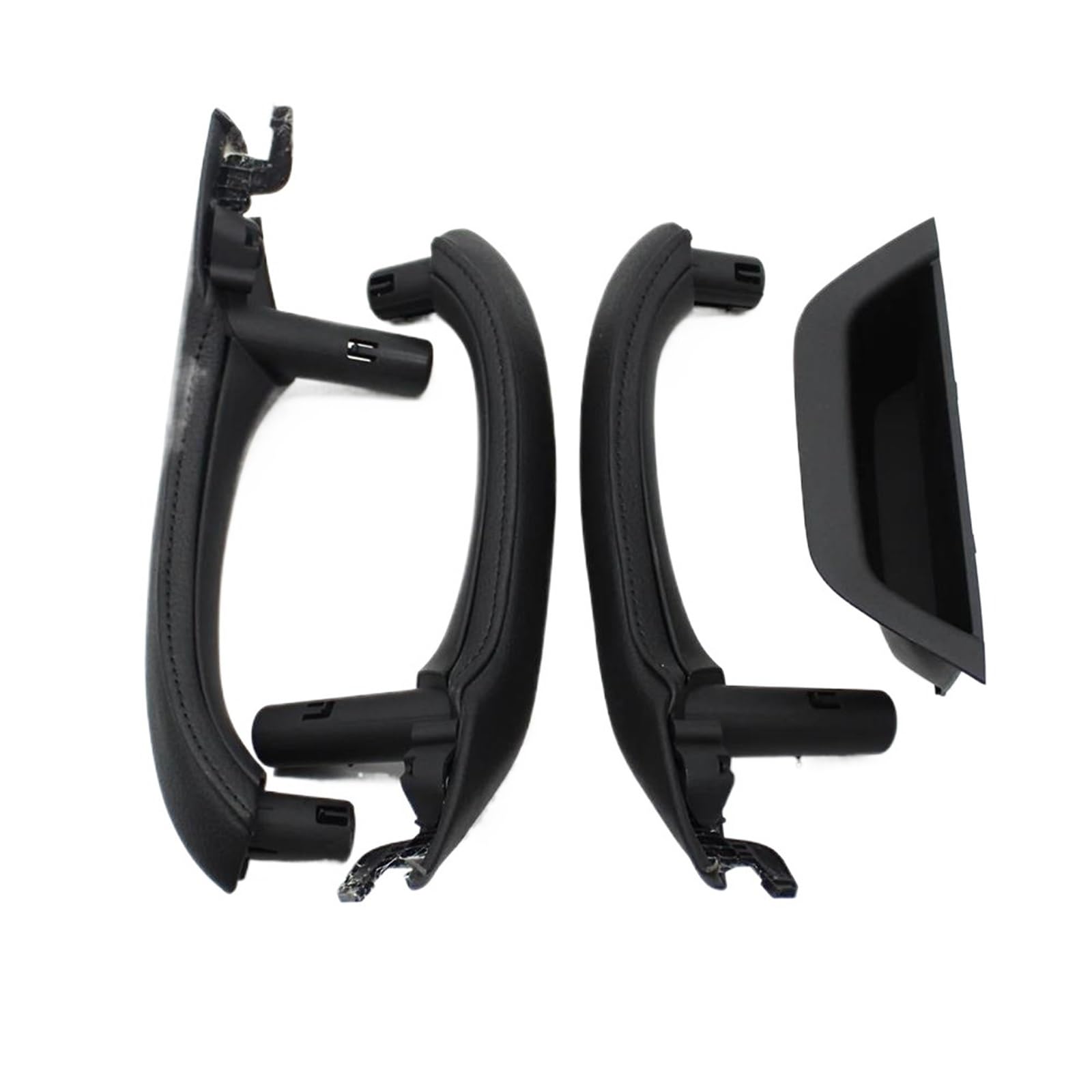 Lvxvmozeok One Color Interior Door Handle Armrest For X3 For X4 For F25 For F26 7Pcs Lhd Rhd Car Interior Door Pull Handle With Outer Cover Trim(Rhd Black)