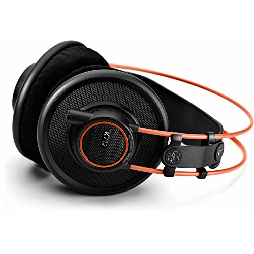 Image of AKG Pro Audio K712 PRO, Wired, Over-Ear, Open Back, Reference Studio Headphones, Flat Wire Voice Coil, Black
