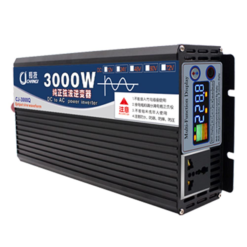 【新品・未使用】インバータ 3000w/1500W DC24V→AC100V 正弦波 3000W DC24V＞AC100V インバータ 未来舎 パワータイト(Power