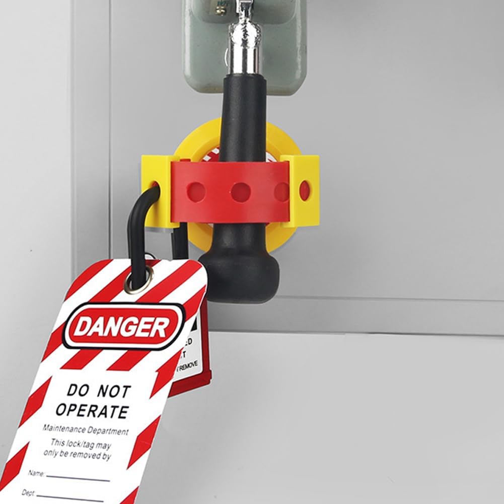Electrical Lockout Tagout Kit, Lockout Tags, Plug Lockout, Loto Locks Switch Locking