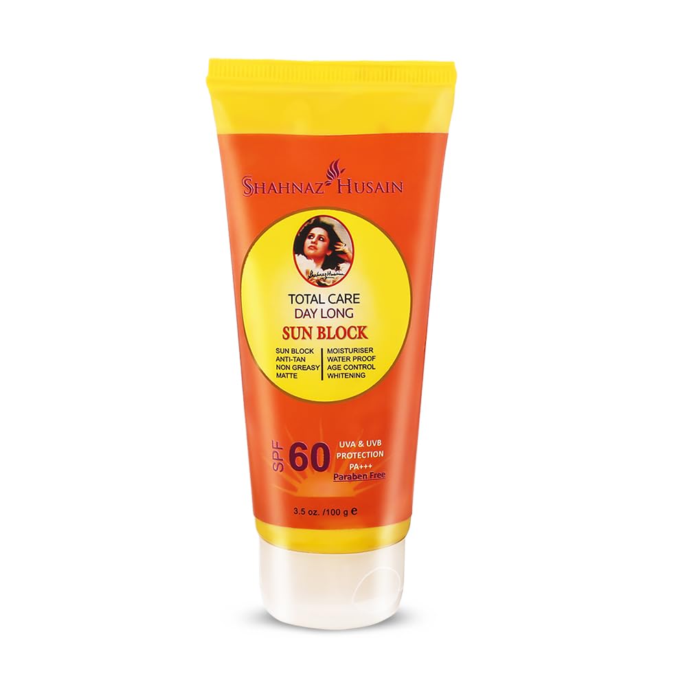 Shahnaz Husain Nano Sun Block Sun Protective Cream SPF 60, 100g