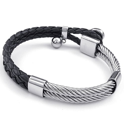 KONOV Gioielli Bracciale da Donna, Cuore Charm