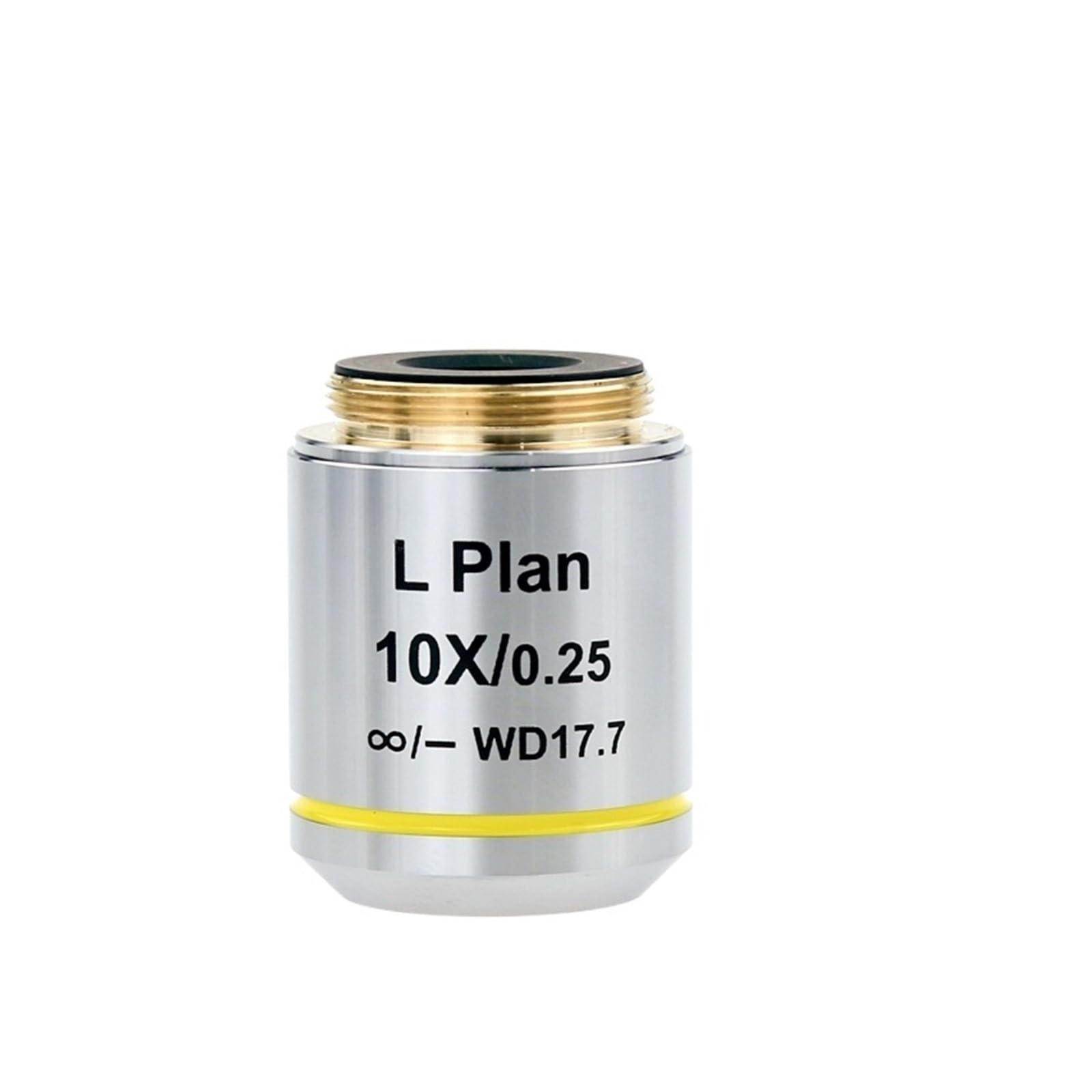Microscope Objective, Lente Objetivo de microscopio Infinity 2.5X-100X