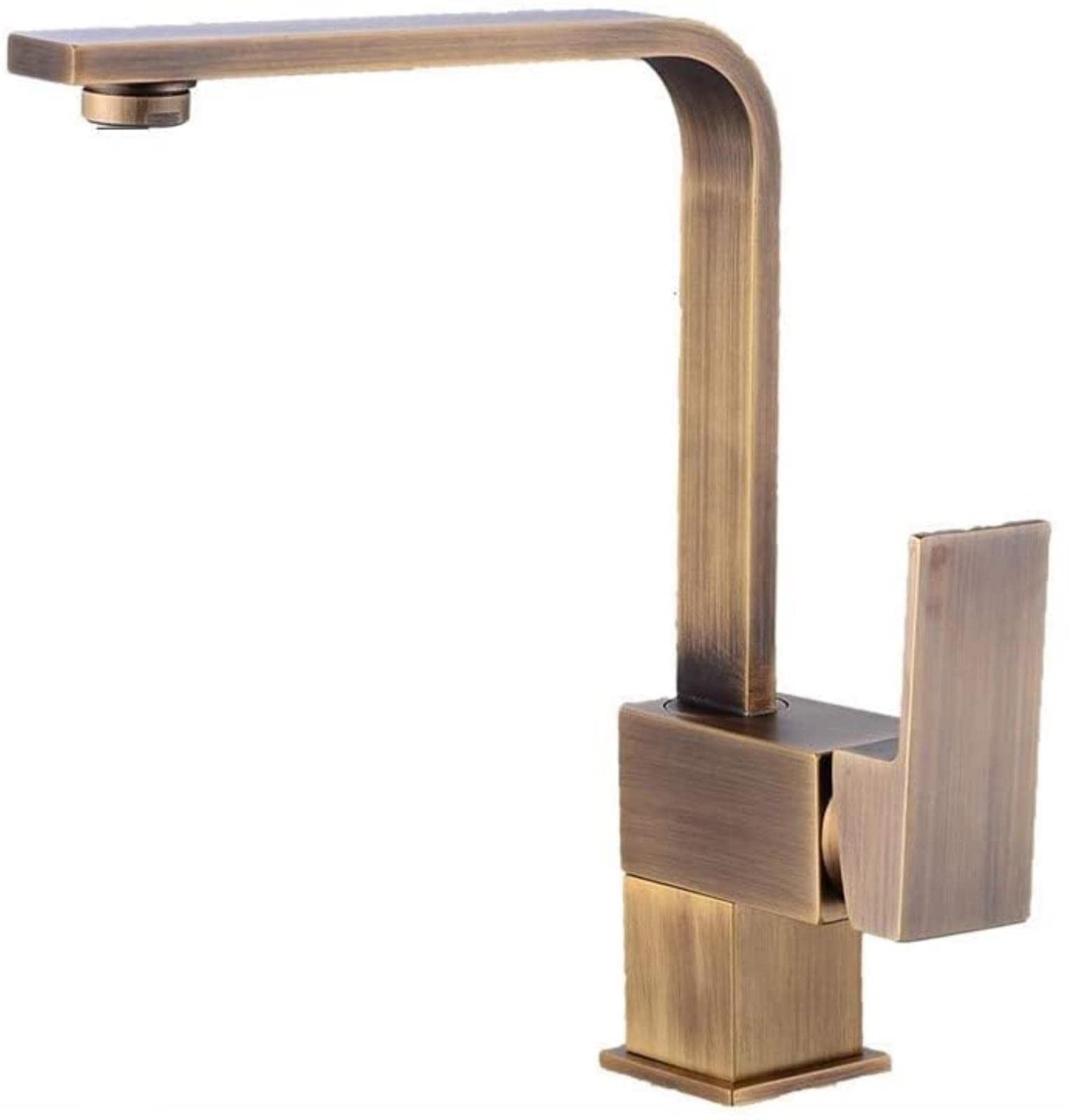 European Style Antique Kitchen Sink Faucet Taps with Hot and Cold Water Control Rotating Design for Dinner Plate Washing Vintage tap