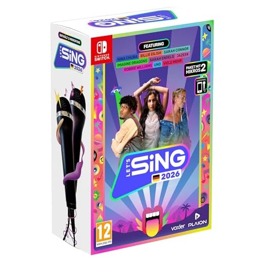 Let's Sing 2026 German Version [+ 2 Mics] (Switch) - [AT-PEGI]