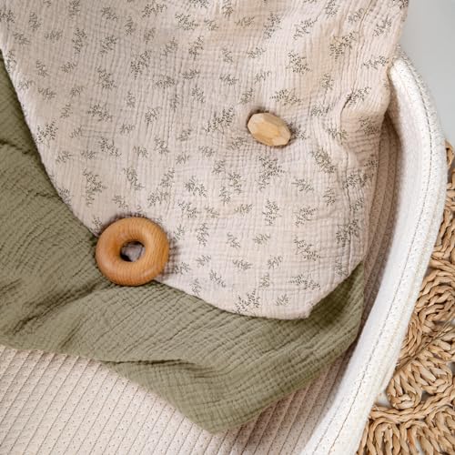 image for lulumoon Muslin Changing Pad Covers: Baby Cotton Changing Table Covers