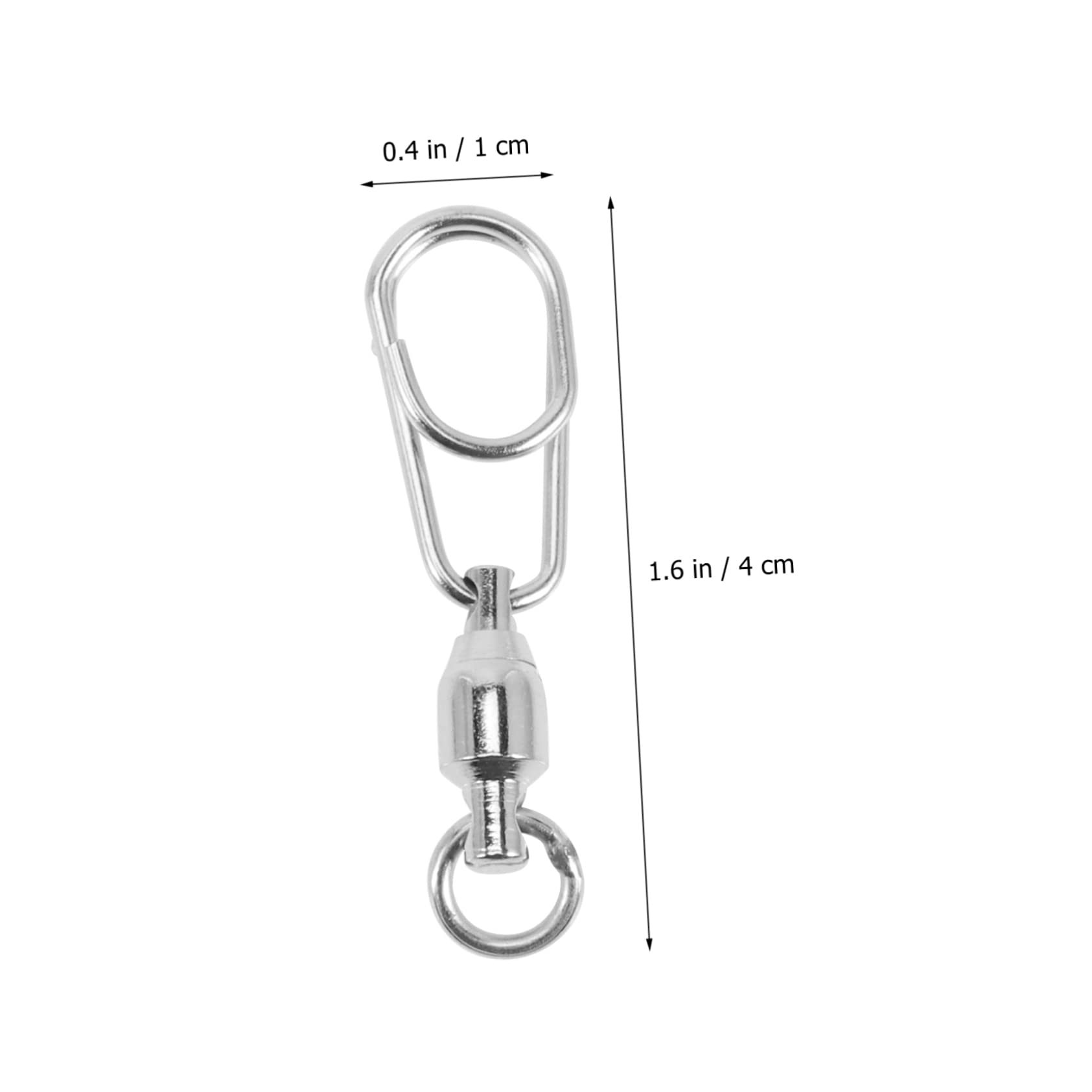 Sosoport 90 Pezzi Otto Figure Anello Connettore Anello Wired Girelle A Scatto Attrezzatura Da Pesca Attrezzi Da Esterno Esche Da Pesca Girelle Anello Strumento Accessori Per La Pesca Sfera